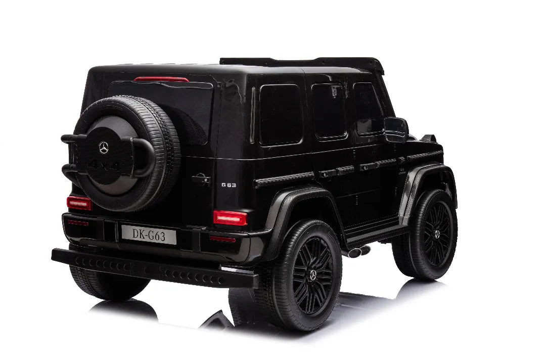 24V 14Ah Licensed Mercedes-AMG G-Wagon G63 800W 4x4 Kids Ride-On Car – Black Edition