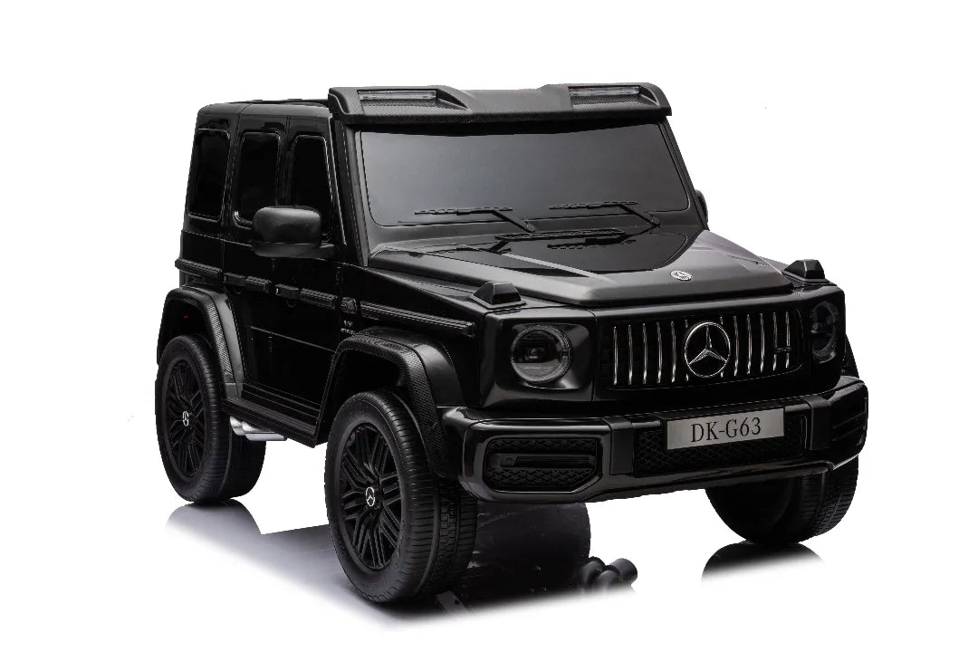 24V 14Ah Licensed Mercedes-AMG G-Wagon G63 800W 4x4 Kids Ride-On Car – Black Edition