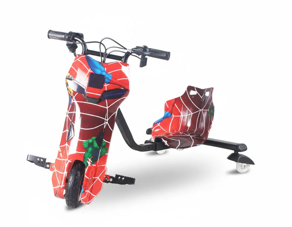 36V Kids Drift Trike – Red Spider