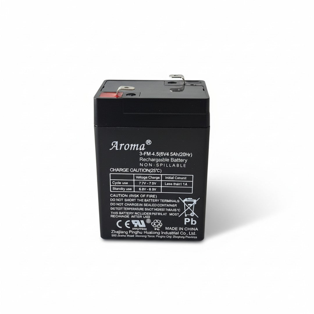 Aroma battery on a white background