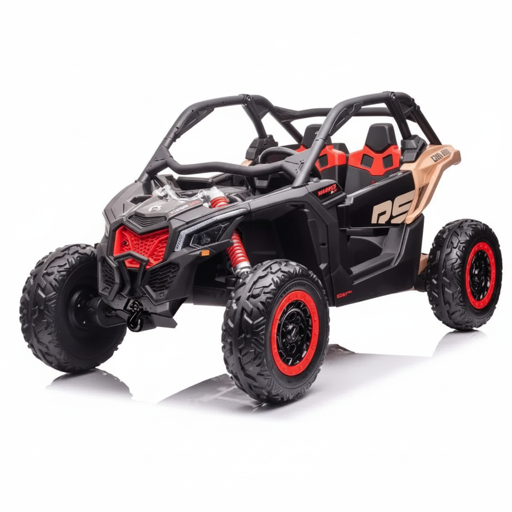 black ride on can-am 24v
