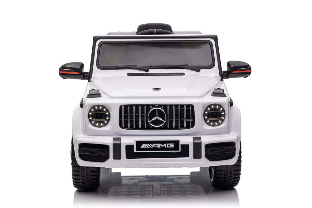 12V Mercedes-Benz AMG G63 Kids Electric Ride-On Car – White