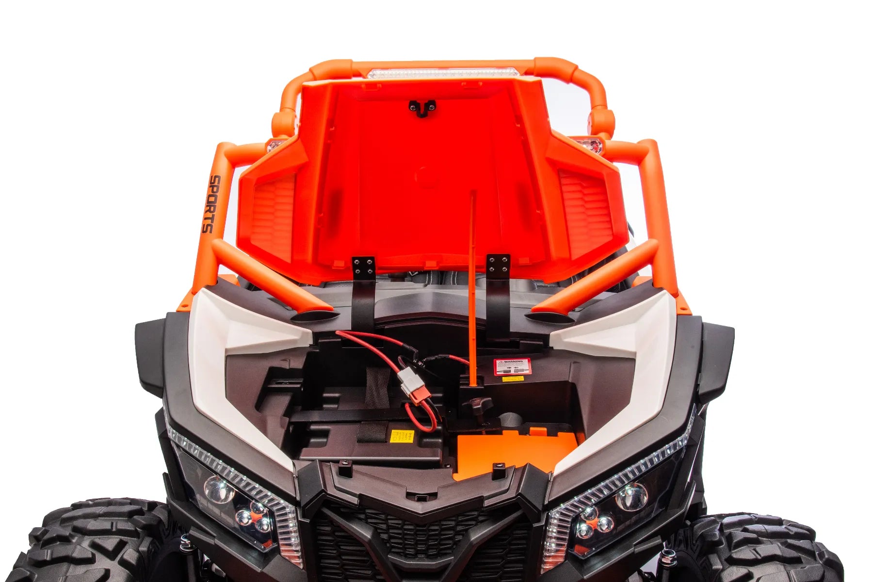 24V 14Ah ZForce RZR Turbo Orange Kids 4x4 Buggy – 1400W Electric King of UTVs Ride-On