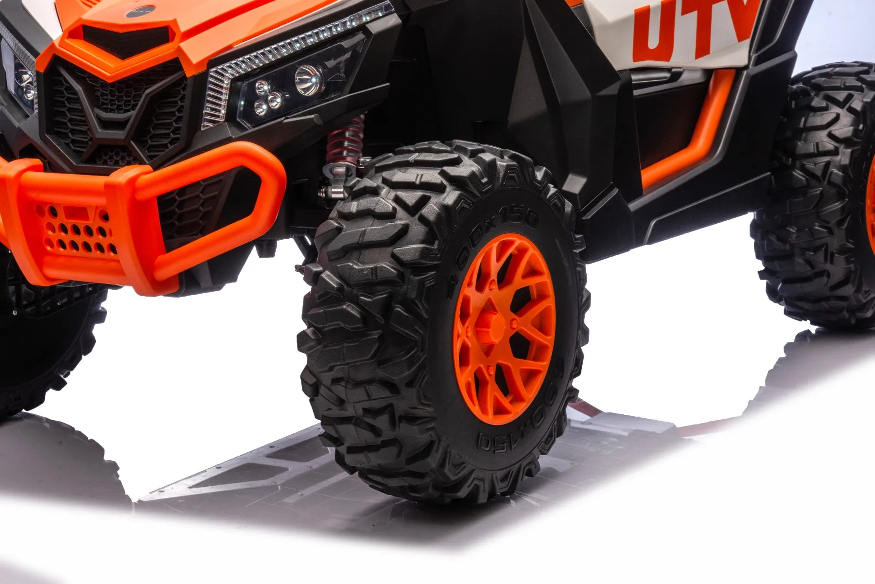 24V 14Ah ZForce RZR Turbo Orange Kids 4x4 Buggy – 1400W Electric King of UTVs Ride-On