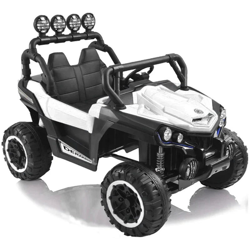 white ride on 4x4