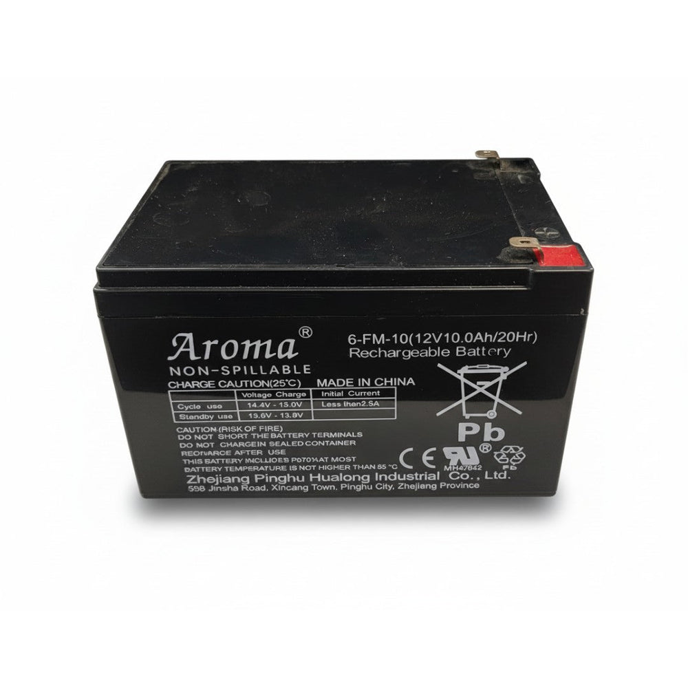 12V 10Ah Ride-On Car Battery – Heavy-Duty SLA with AGM Tech