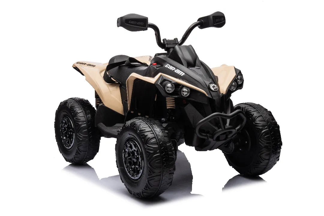 24V 800W Licensed Can-Am Renegade 4x4 ATV Quad Bike – Khaki
