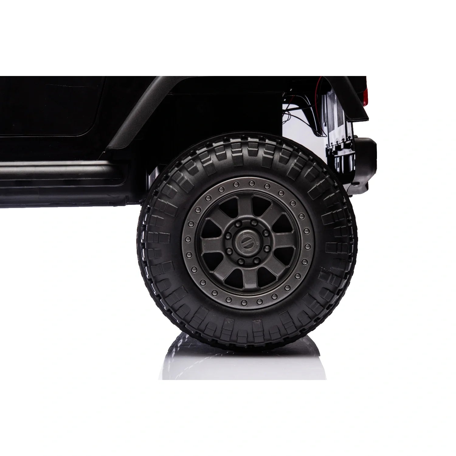 12V Kids Electric Jeep Ride-On Car – Black Off-Road Style with Remote Control