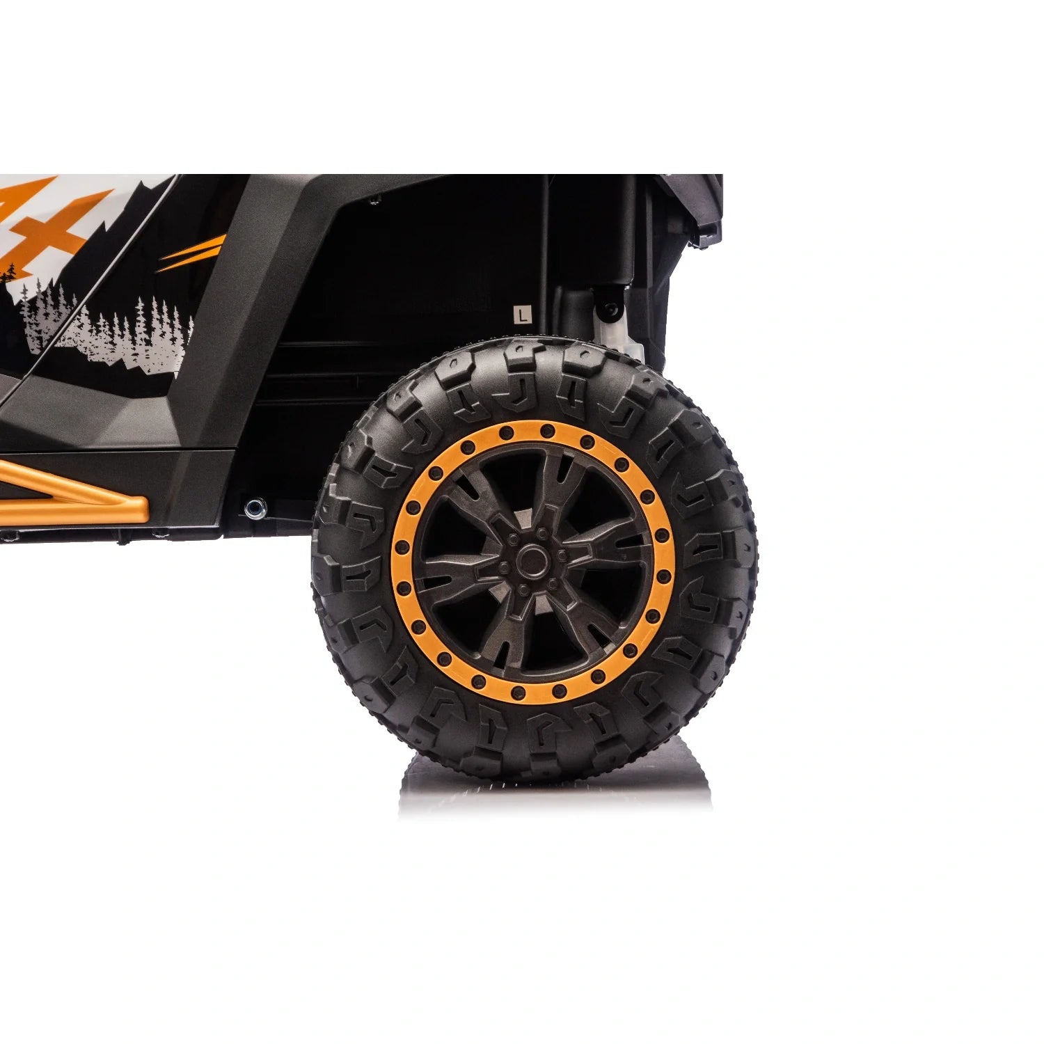 24V Wildcat XL Arctic Cat Kids 4WD Ride-On Buggy – White Two-Seater