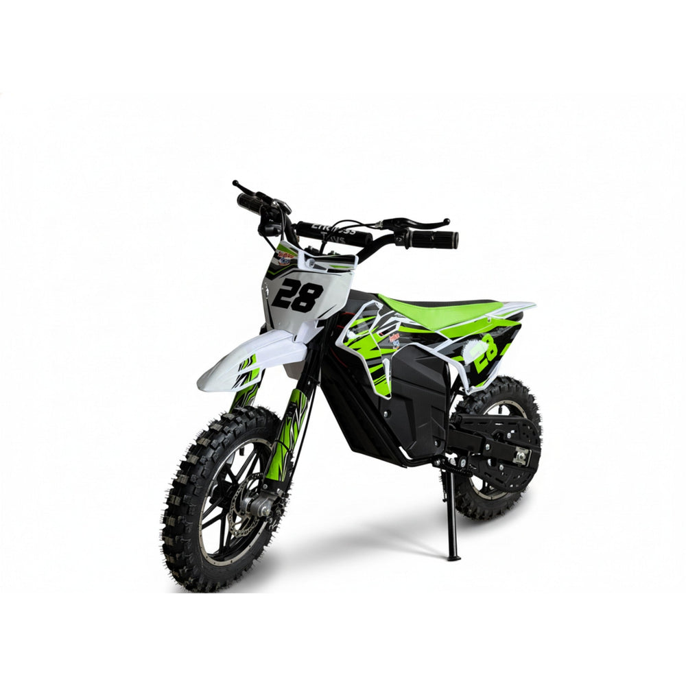36V 800W Kids Electric Dirt Bike – Green