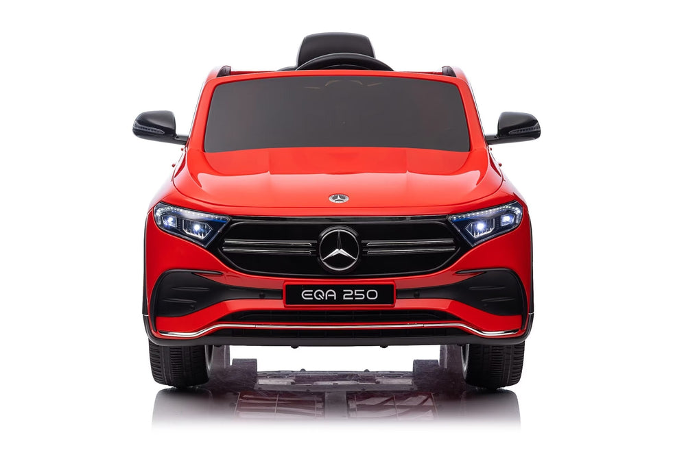 Licensed Mercedes-Benz EQA 250 12V Kids Ride-On Car with Remote – Red