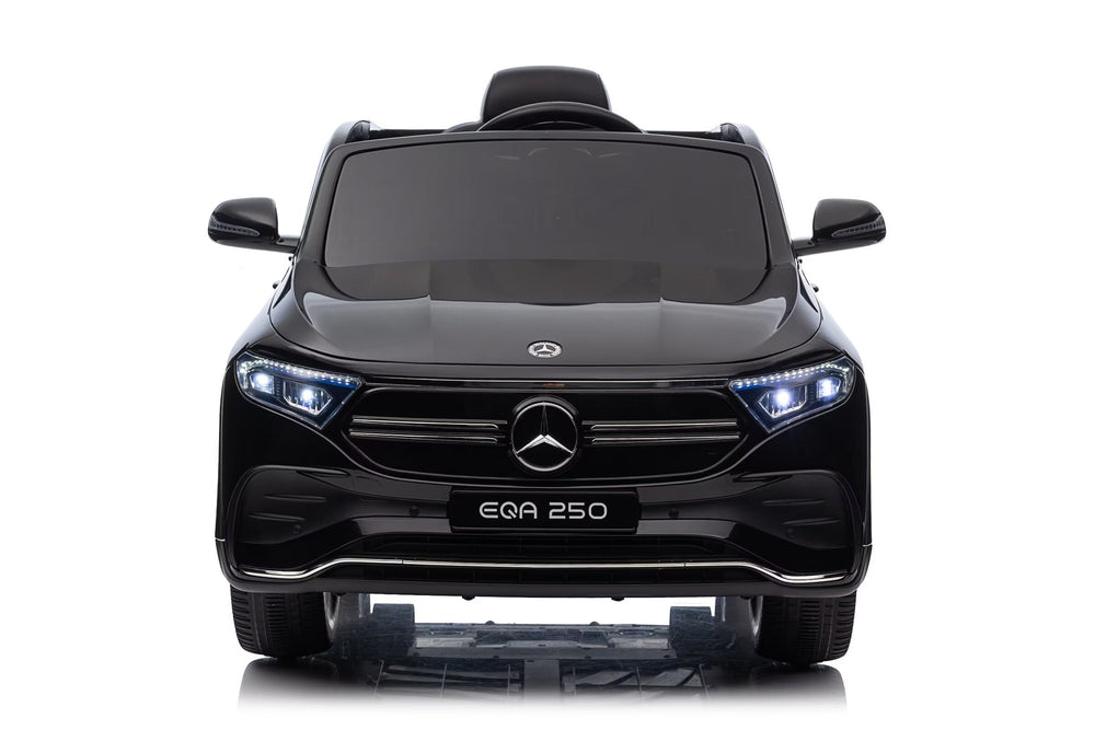Licensed Mercedes-Benz EQA 250 12V Kids Ride-On Car with Remote – Black