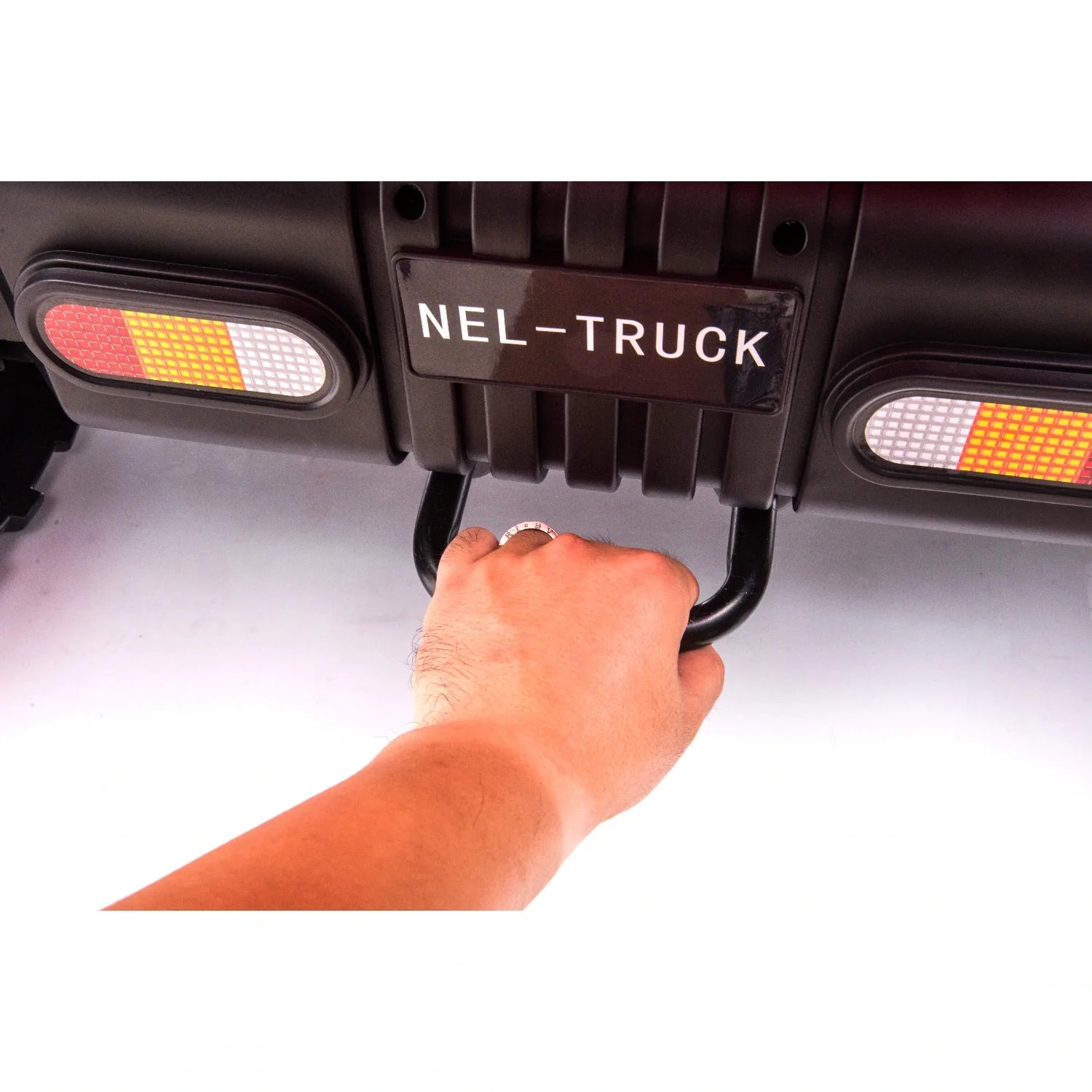 24V Kids Construction Tipper Truck – Red 2-Seater Ride-On Mining Dump Truck