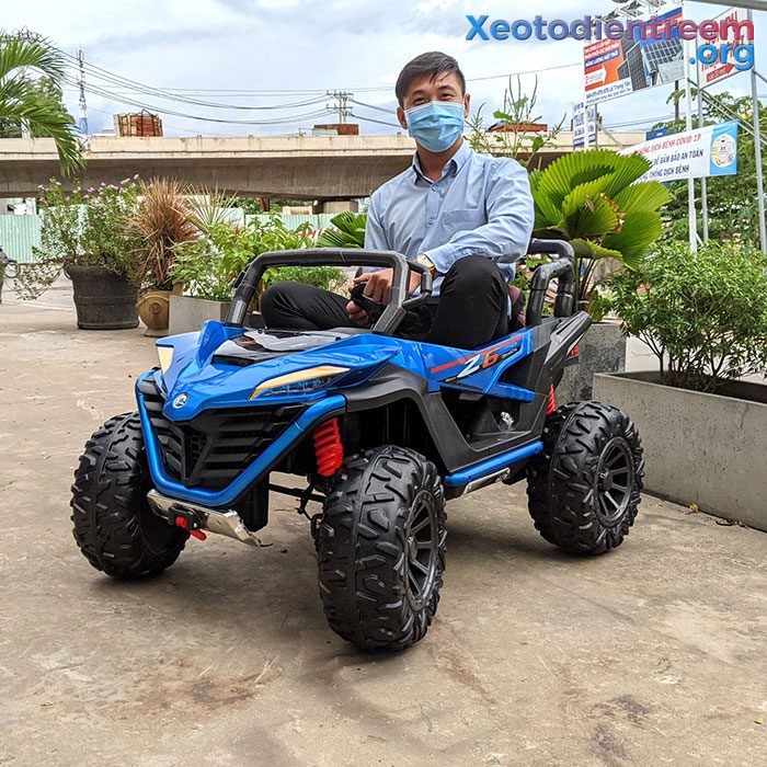 12V 2-Seater 4×4 Kids Ride-On Buggy with Remote & EVA Wheels