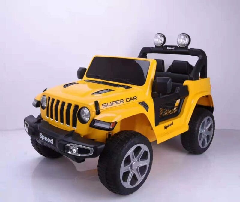 Jeep Wrangler Inspired 4WD Kid Ride on - Yellow