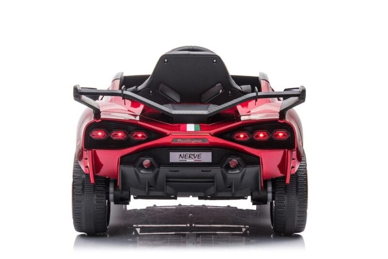 12v Lamborghini Inspired ride on race car - Red - Image 3