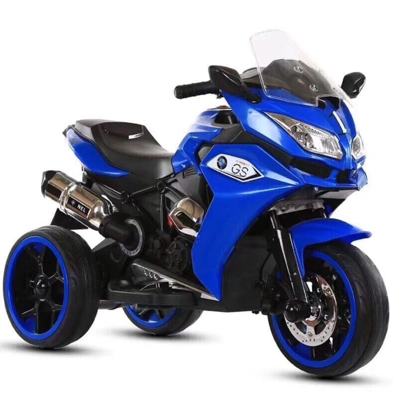 12V Electric Kids Toy Ride On 3 Wheel Bike, Motorbike Trike 2x 20W Motors