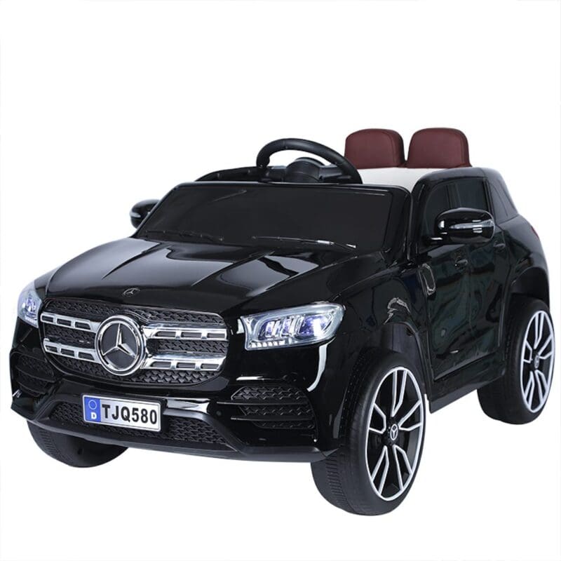 Mercedes SUV Inspired Ride on 4x4 With Leather Seat - Black