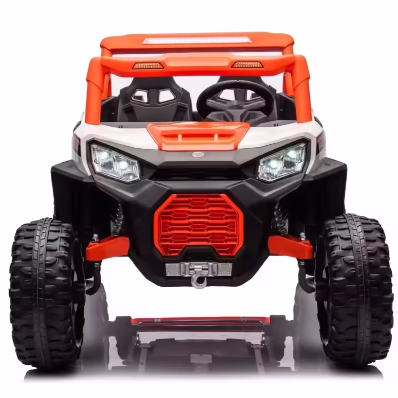 Orange- 24V Beach Buggy Electric Ride on off-road UTV - Image 2