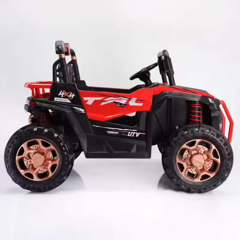 Red-24V 2 Seater UTV Beach Buggy Electric Ride On car for Kids 4WD - Image 3