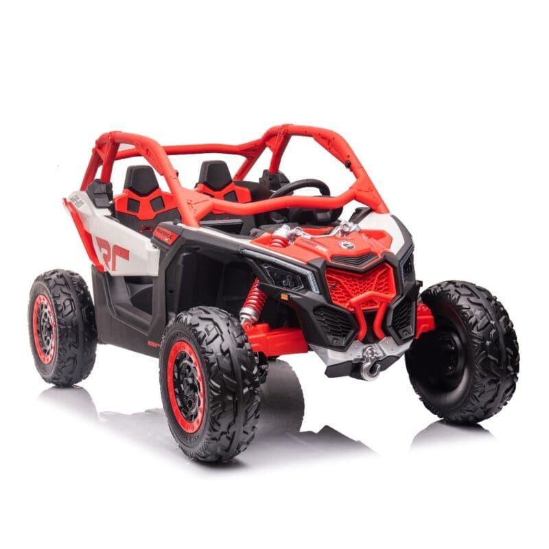 Detailed view of a ride-on