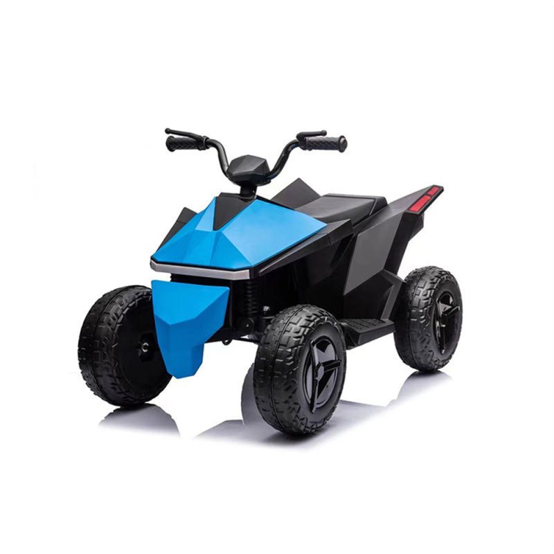 Detailed view of a kids' ride-on car.