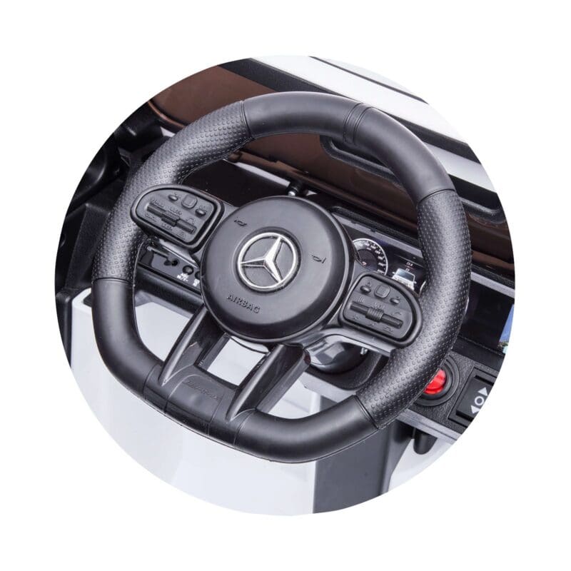 12V Mercedes-Benz Licensed AMG G63 Electric Ride On Car-Red - Image 6