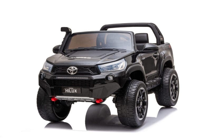 24v Ride On Toyota Hilux 4WD 800W Combine power-Black - Image 3