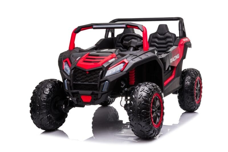 Dune Buggy 24v 4x4 XL Two Seater Kids Ride On Beach Buggy Red - Image 4