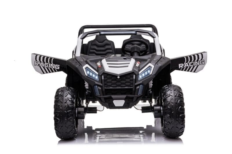 Dune Buggy 24v 4x4 XL Two Seater Kids Ride On Beach Buggy White - Image 4