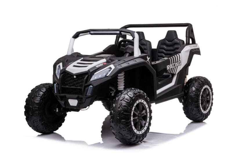 Dune Buggy 24v 4x4 XL Two Seater Kids Ride On Beach Buggy White - Image 3