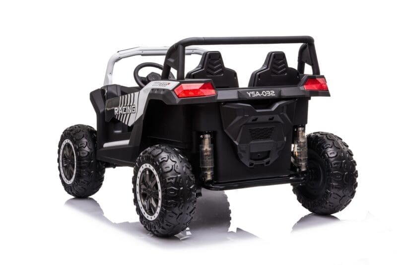 Dune Buggy 24v 4x4 XL Two Seater Kids Ride On Beach Buggy White - Image 8
