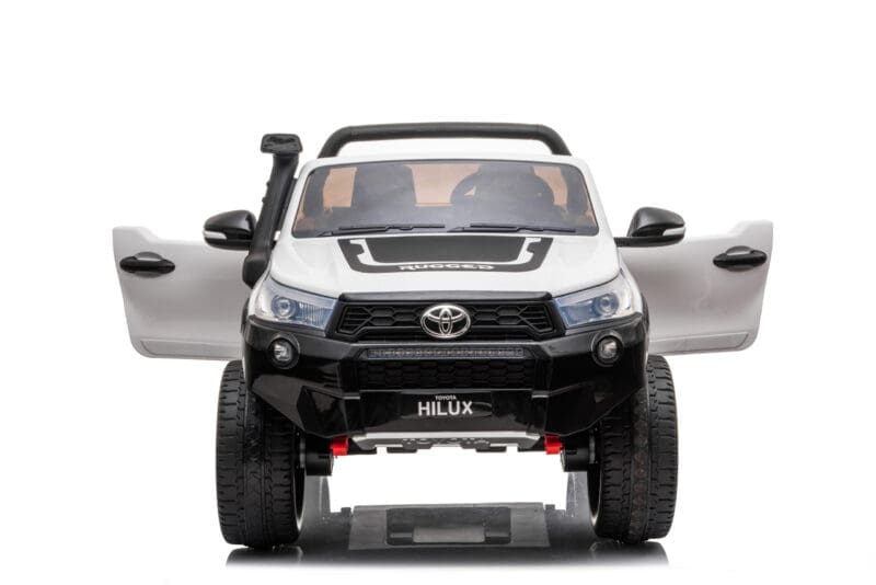 24v Ride On Toyota Hilux 4WD 800W Combine power-White - Image 5