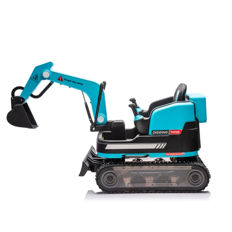 24v Digger and Excavator Ride on Electic car-Blue - Image 3