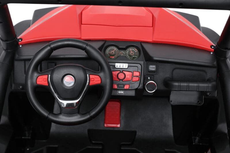 24V Speed Beach Buggy , Electric Ride On Toy for Kids Red - Image 5