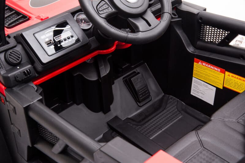 jeep ride on inside