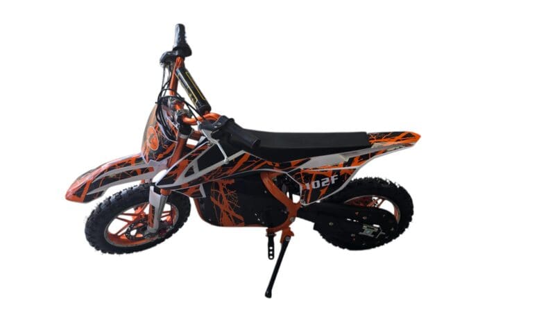Kids Electric Dirt Bike 36v 500W Motor - Orange - Image 4