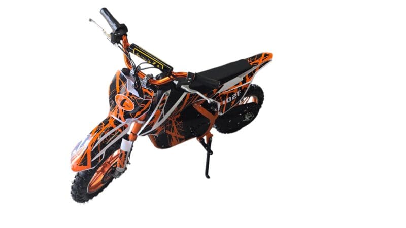 Kids Electric Dirt Bike 36v 500W Motor - Orange - Image 3