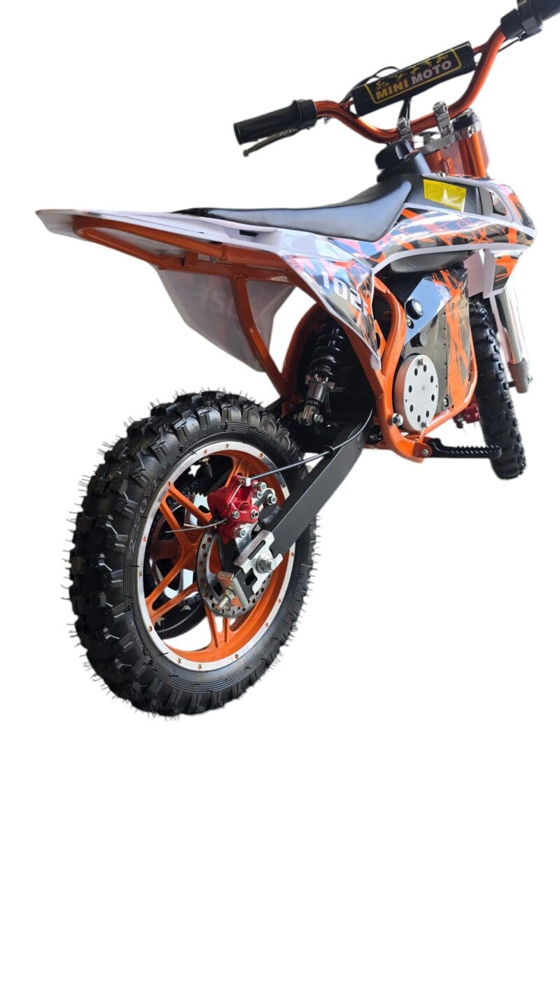 Kids Electric Dirt Bike 36v 500W Motor - Orange - Image 6